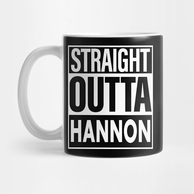 Hannon Name Straight Outta Hannon by ThanhNga